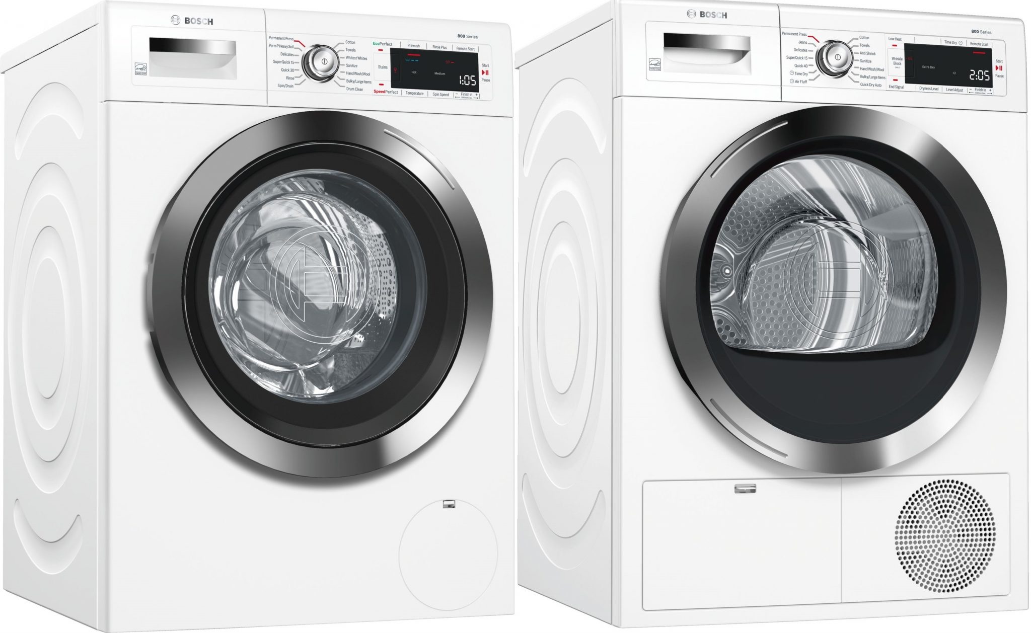 Bosch Washing Machine and Dryer